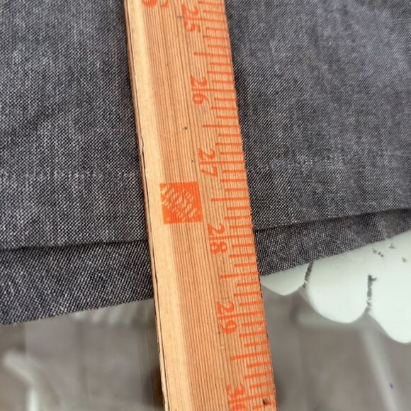 Flutterbye Gray Embroidered 100% cotton Tunic Top Size Large - Picture 7 of 8